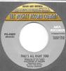 7-дюймовая пластинка BRIAN BRENDA RUSSELL Thats Alright Too Who Loves You PIG40809 The Rocket Reco 1977 США Поп Б/у