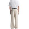 ZARA Casual Pants Men's Beige Moderate Wide Leg Pants 0706260-710