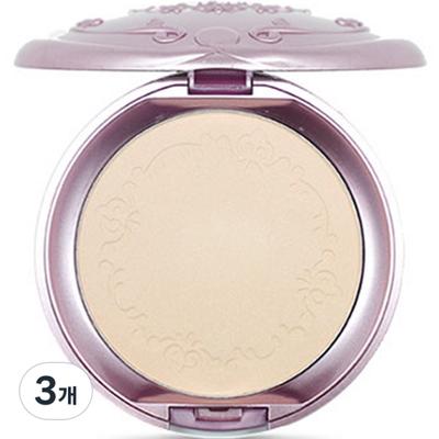 Пудра Secret Beam Pact Powder 15 г SPF36 PA+++, NO2 светлый жемчужно-бежевый, 3 шт.