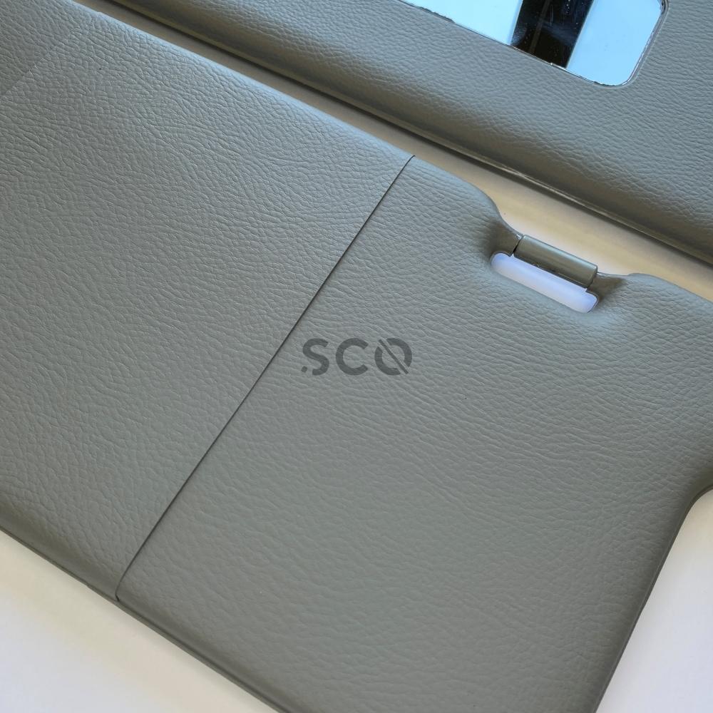 Солнцезащитный козырек для Toyota Corolla AE111, левый-правый, комплект из 2 предметов, зеркало для макияжа, солнцезащитный козырек для Corolla 1999-2000 годов выпуска