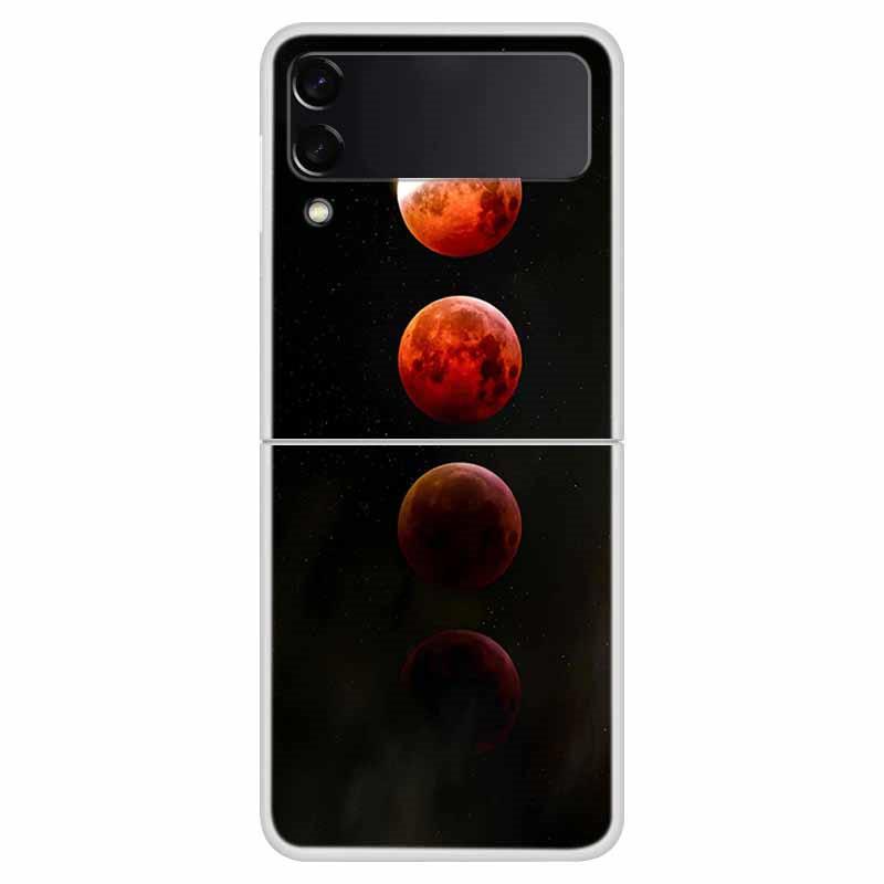 For Samsung Z Flip 3 4 Case Clear Transparent Hard PC Phone Back Cover For Samsung Galaxy Z Flip 4 Cases ZFlip 3 Flip3 Shells