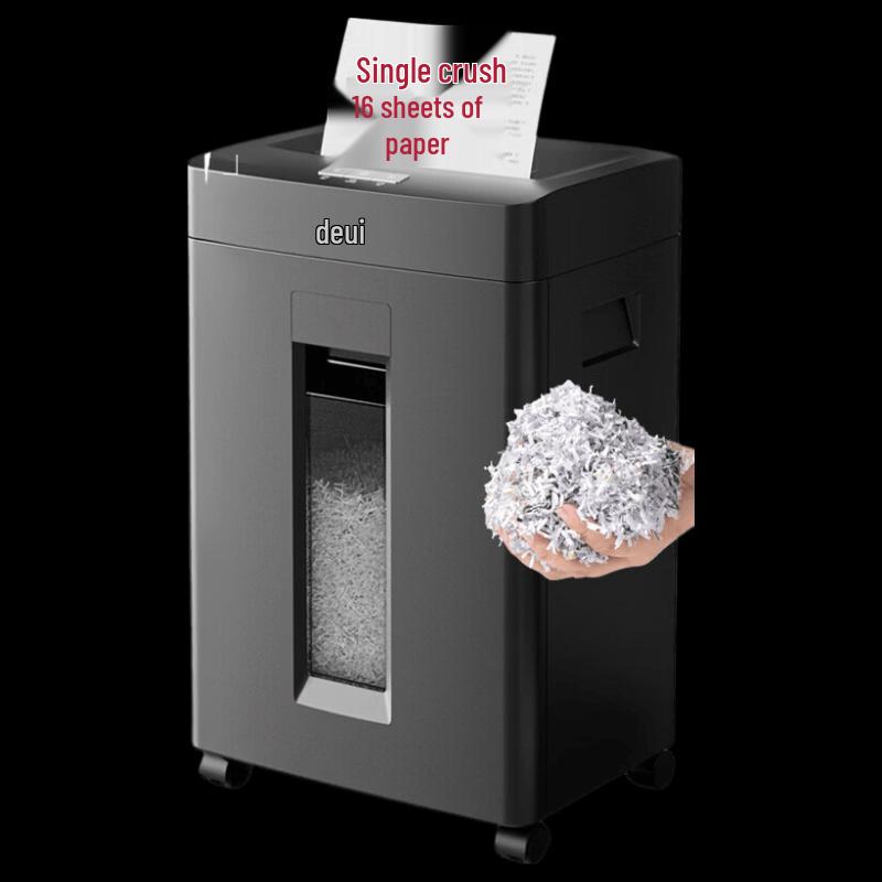 Deli GA310 P-4 Micro-Cut Office Paper Shredder CN plug (adapter included)