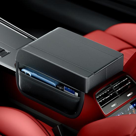 Универсальный автомобильный подлокотник с эффектом памяти, подушка для автомобильного подлокотника, водонепроницаемая накладка на подлокотник, чехол для центральной консоли автомобиля, подлокотник