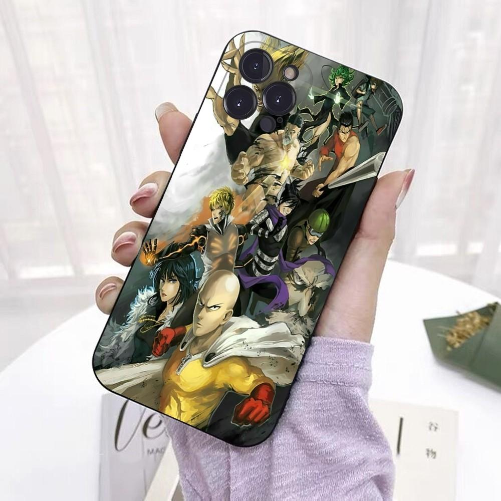 Чехол для телефона One Punch Man Для iPhone 16 15 14 11 12 13 Mini Pro XS Max Чехол 6 7 8 Plus X Funda Shell