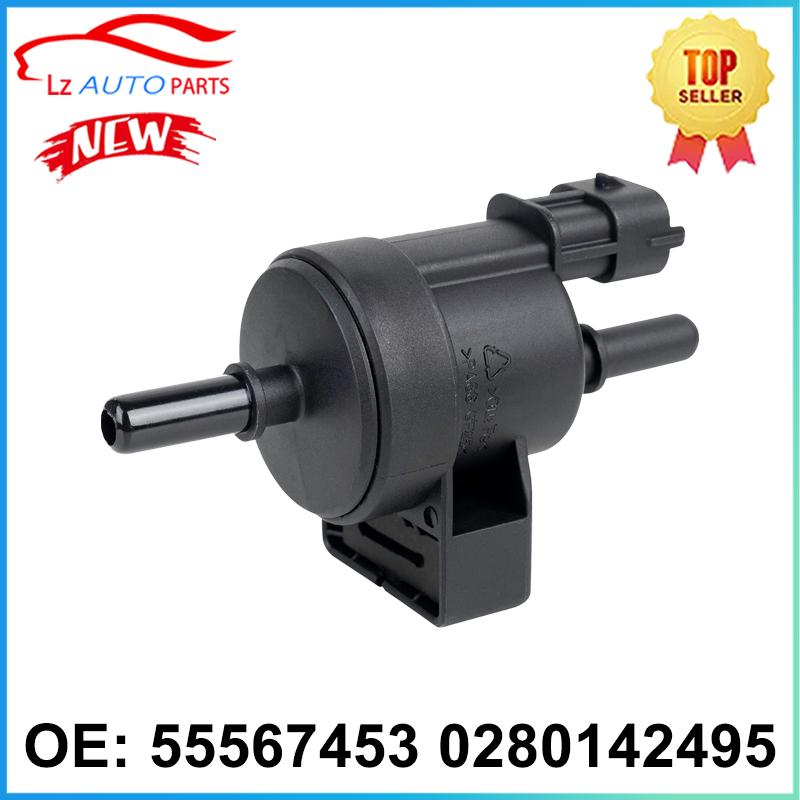 Emission Vapor Canister Purge Solenoid Valve 55567453 0280142495 for Chevrolet Cruze 2011-2016 Sonic 2012-2018 Replaces 214-2317