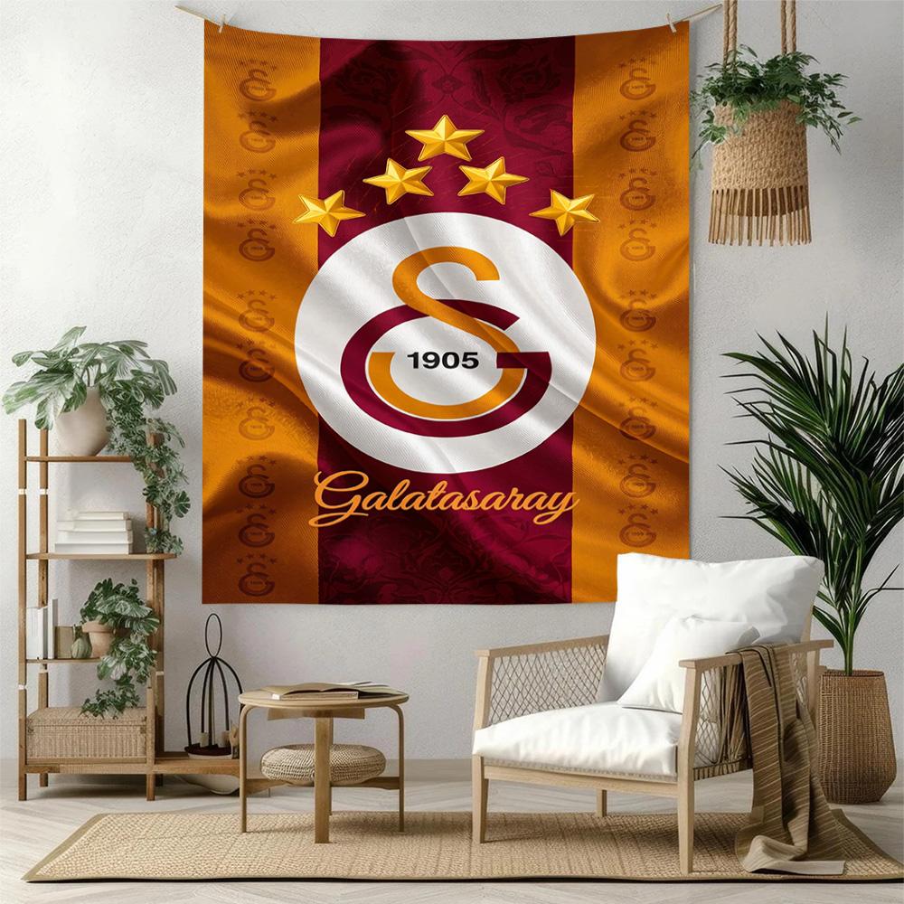 Galatasaray Wall Decor Tapestry Art For Pet Memorial Birthdaywedding Party Backdrop Family Gift