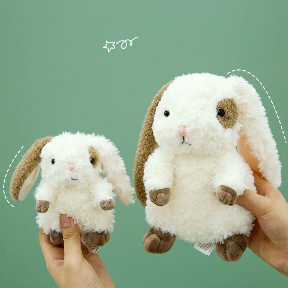 PP Cotton Rabbit Plush Toy Soft Sitting Bunny Plush Doll Long Ears Rabbit Stuffed Toy  Kids Gifts