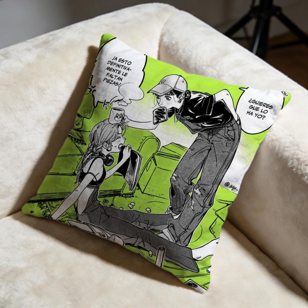 Trendy KKoga Mitsukied Cushion Cover Soft Decorative Pillow Case Suitable for Bedroom Sofa Car Travel Use