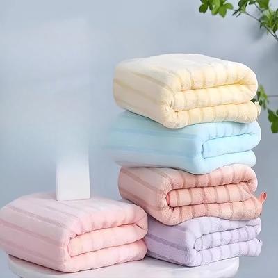 Утолщенное бытовое мягкое впитывающее коралловое флисовое банное полотенце, быстросохнущее и не линяющее, детское полотенце для лица