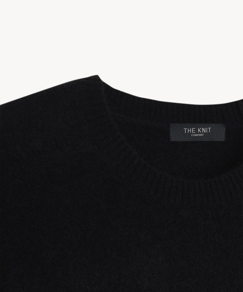 THEKNITCOMPANY (Women) Brushed Wool Cashmere Crew Neck Sweater 5 Colors