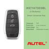 1PCS Autel IKEY IKEYAT003BL AT003BL Universal Smart Remote Key 3 Buttons For Autel Smart Key For KM100 IM508 IM608 KM100E
