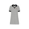 Teenie Weenie Women's Striped Knit Polo A-Line Dress