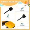 Ride-on Excavator Shovel Steering Wheel Children 1-3 Years up to 25kg Yellow