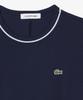 Женское платье-футболка LACOSTE с отделкой кантом Ef9855-56G 3Ui