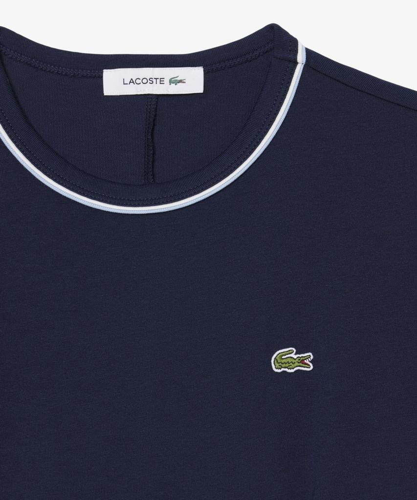 Женское платье-футболка LACOSTE с отделкой кантом Ef9855-56G 3Ui