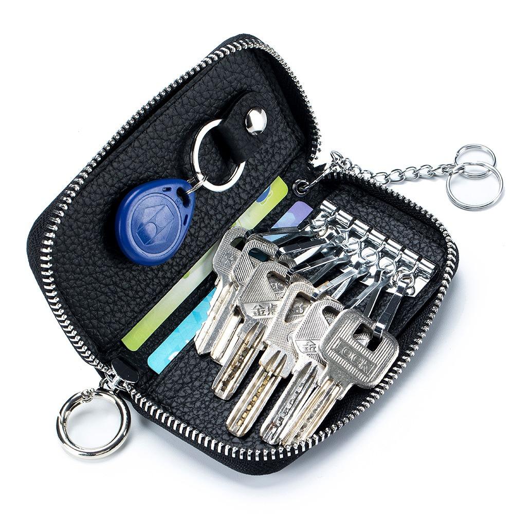 Multifunctional Keychain Pouch Durable Portable Key Bag Casual Car Key Organizer Women