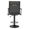 VEVOR Hunting Chair, 360 degrees Silent Swivel, Lightweight Blind Chair, Heavy-Duty Steel Frame Ground Stool Seat, with Padded Armrests
