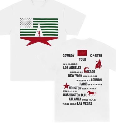 HOT Jun 05 Amp 16 2025 Beyonce Cowboy Carter Tour London T-Shirt S-5XL Unisex T-Shirt