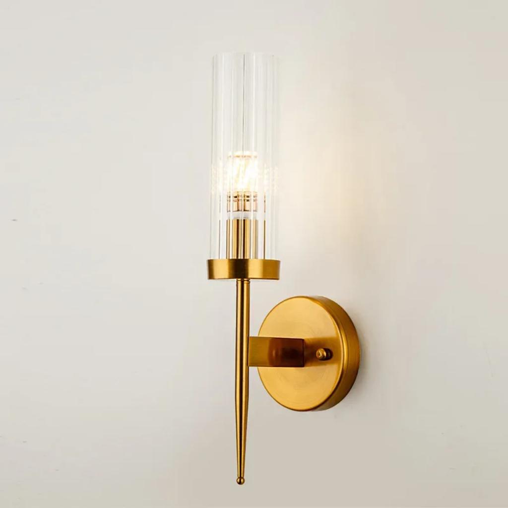 Новый современный светодиодный настенный светильник Nordic Sconce Light Fixture Metal European Style Metal Light Спальня Настенные светильники Фон
