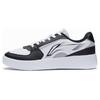 Li Ning Galaxy Спортивная Модная Коллекция Удобное Покрытие Амортизация Низкий Верх Скейтбордические Ботинки Мужские Белые AGCS253-5
