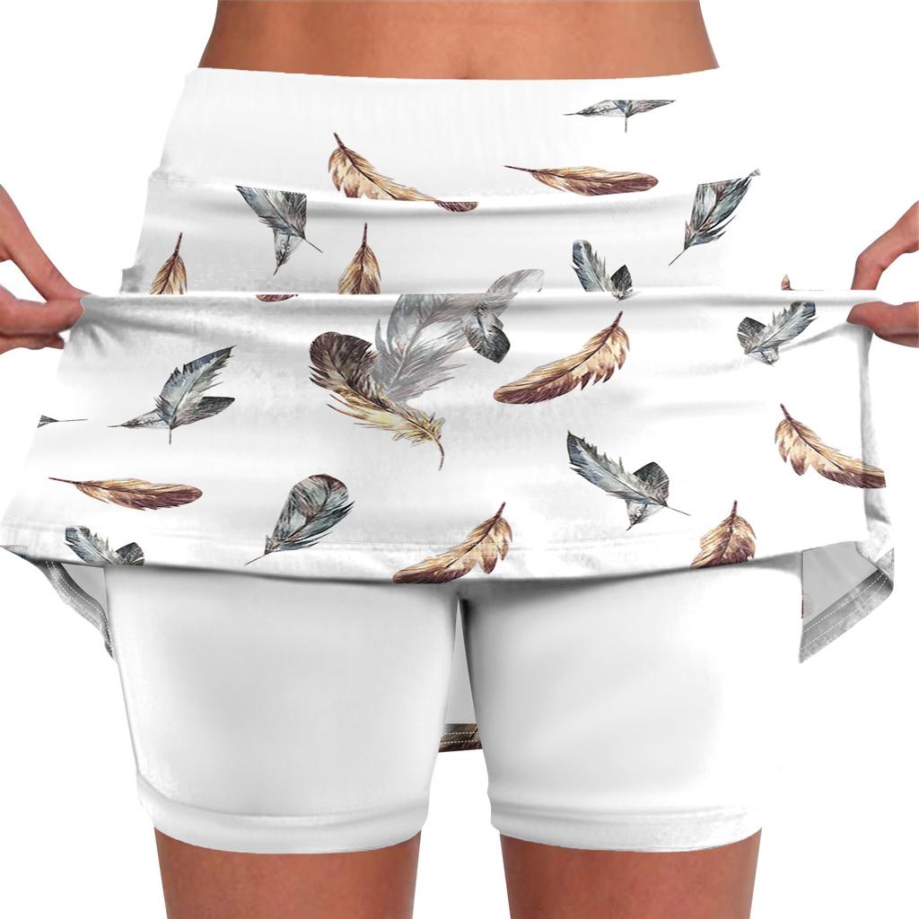 Эластичные брюки-кюлоты для йоги для женщин, спортивные шорты с принтом, легкие узкие однотонные бегуны с высокой талией