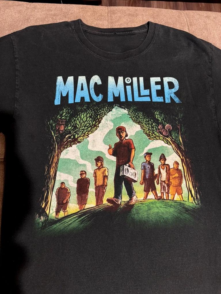 Vintage Mac Miller Rapper American Rap HipHop Shirt YH222
