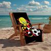 Ultra-Soft Beach Towel with Tweety Theme,Ideal for Pool - Camping, Diving - Perfect Travel Essential, Vibrant Beach Towel.