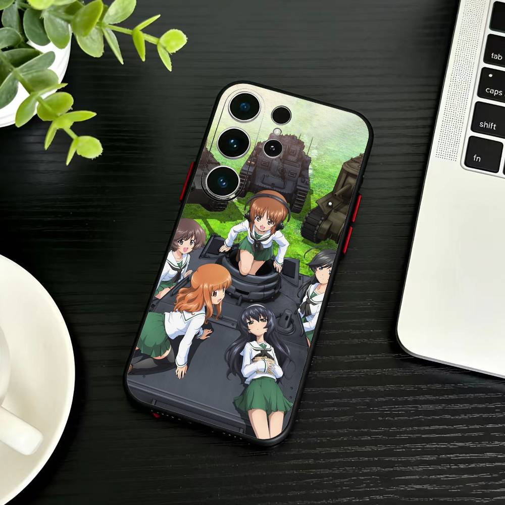 Чехол для телефона G-GIRLS U-Und P-PANZER для Samsung S26,S25,S24,S23,S22,S21,S20,S30,Ultra,Plus,Fe,Note,5G Черный