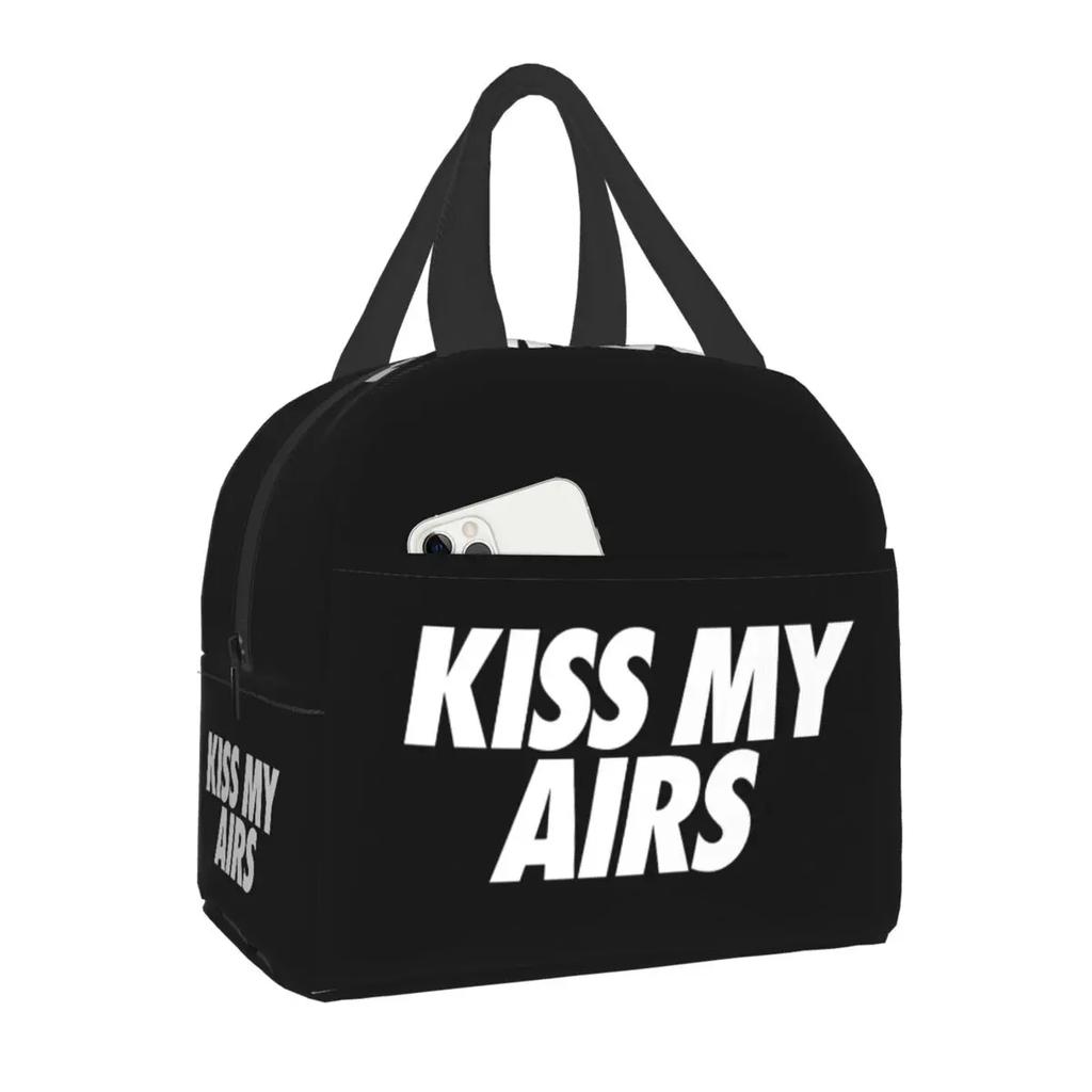 Kiss My Airs портативный ланч-бокс для женщин, детей, школьников, термохолодильник, сумки для еды, сумка для хранения на открытом воздухе, для пикника