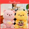 Plush Bear Toy Chef Honey Pot Bear Cartoon Animals Fill Doll Xmas Garnish Gifts