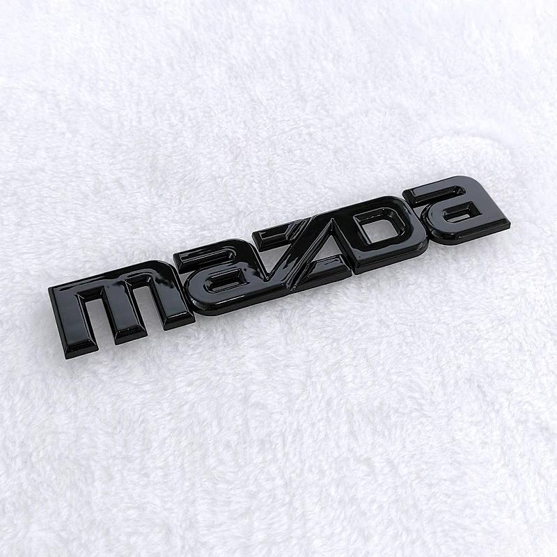 For Mazda CX3 CX5 MX3 CX4 CX9 CX7 RX8 Atenza Axela Protege Car Front Rear Emblem 3D Stickers Decals Trunk Badge Decoration J0