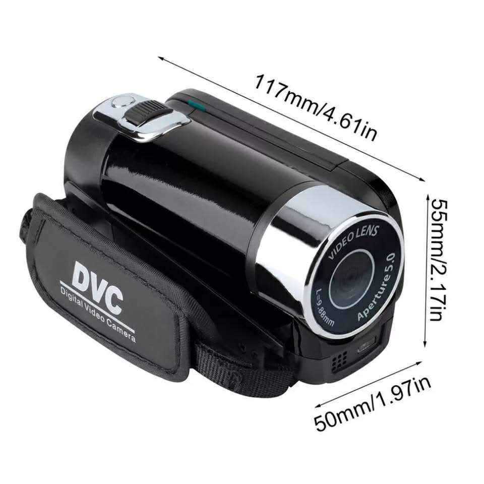 Двуязычная 1080P цифровая камера для студентов - 16 МП HD D90