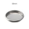 Coffee Blind Filter Bowl 51/54/58Mm Stainless Steel Non Pressurized Filter Cup For Backwashing In Semi Automatic Coffee Machine