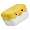 Drain Soap Dish Case Animal Design Portable Plastic Bathroom Travel Holder Cute Lid Storage No Drill Soap Box Home Use Non Slip