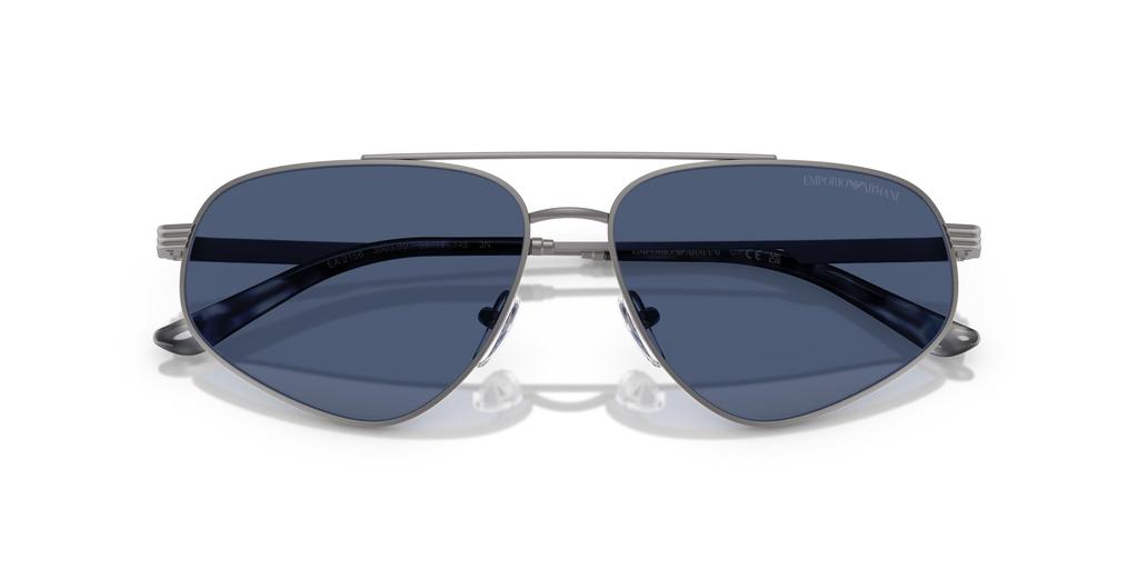 Sunglasses 0EA2156 MATTE GUNMETAL 59 [Emporio Armani]