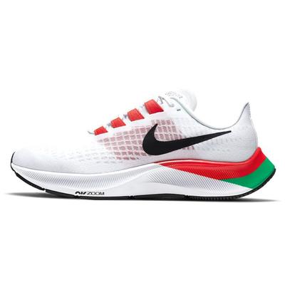 Air Zoom Pegasus 37 Kenya Женские кроссовки Белый Чили-Красный Lucky-Green DD9481-100