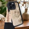 Phone case: 2D flat design suitable for iPhone 18 17 16 15 14 13 Pro step protection case, silk pearl, Christmas and Halloween gifts