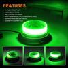 Magnetic Base LED Blue Emergency Strobe Light Car Police Roof Flashing Hazard Warning Light 12V/24V Vehicle Safety Beacon Lamp