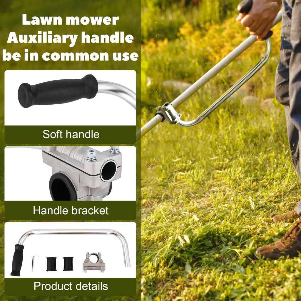 Эргономичная ручка для обрезки, Сетевая ручка для обрезки, Удлинитель ручки с зажимом-кронштейном, Ручка для ухода, Ландшафтный дизайн, Обрезка кромки, Алюминий