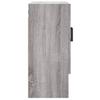 Wall Cabinet Gray Sonoma 60 x 31 x 70 cm Particleboard