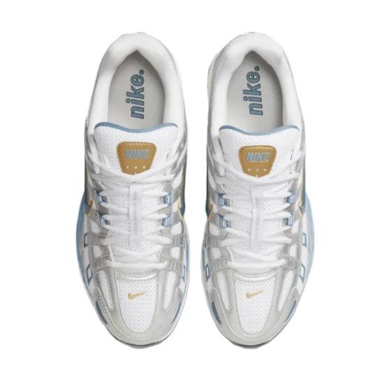 Nike P-6000 'Металлический Серебристо-Эгейский Шторм' Мужские HJ7246-100