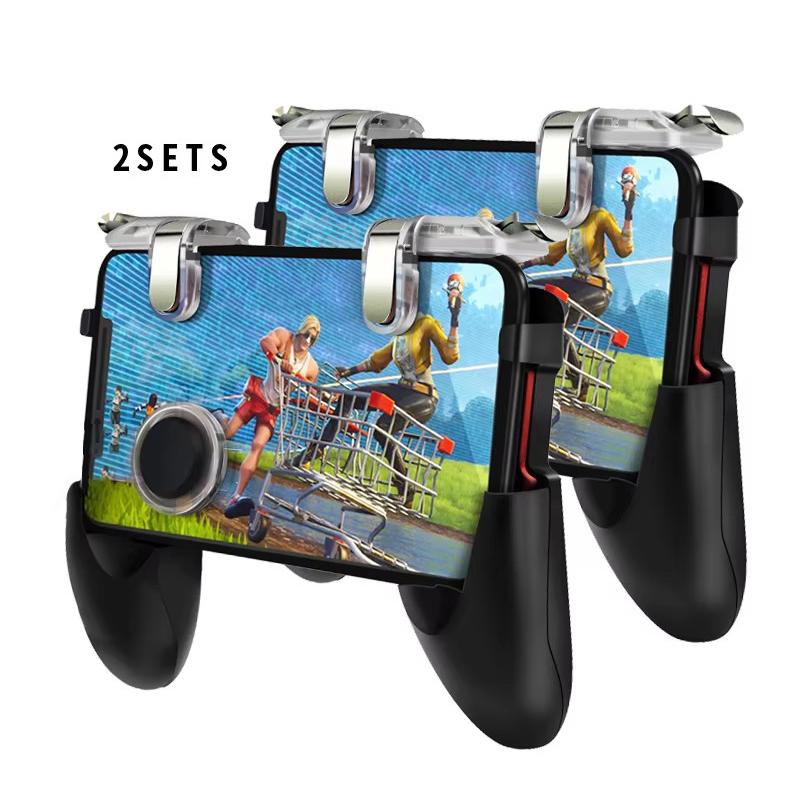 DATA FROG Mobile Phone Game Controller L1R1 Trigger Gaming Grip Joystick For PUBG 4.5-6.5 Inch iOS Android Smartphone 5
