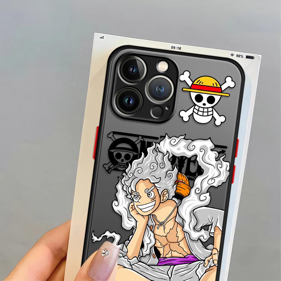 Крутой чехол One Piece Luffy для iPhone 17 Pro Max 16 Plus XS XR 14 12 15 Air 7 8 SE 11 13 Mini Funda Задняя крышка телефона