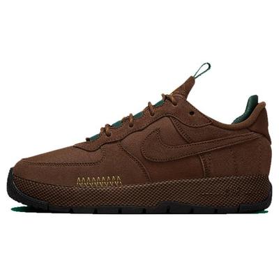 Кроссовки женские Air Force 1 Wild Cacao Wow коричневые Fir FB2348-200