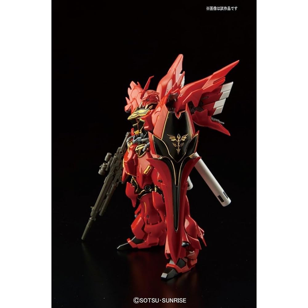 RG Gundam UC MSN-06S Sinanju 1/144 Масштаб Пластиковая Модель-Конструктор с Цветовой Кодировкой