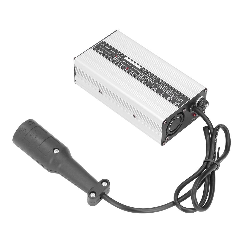 Зарядное устройство для аккумулятора Club Car 48 В 5 А 3-контактное круглое алюминиевое 60 Гц Замена для Precedent 2004–2014