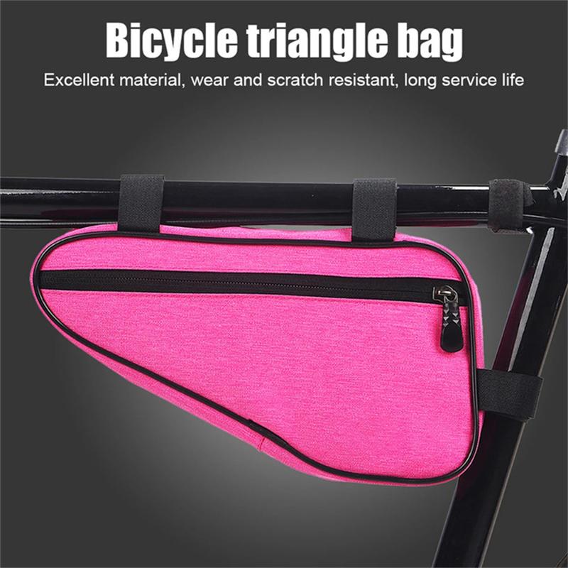 Водонепроницаемая сумка для велосипеда Треугольная сумка для велосипеда Передняя сумка для рамы Треугольный чехол для горного велосипеда Держатель рамы Аксессуары для велосипеда