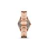 Fossil Наручные часы Кварцевый механизм Стальной ремешок 36 мм Золотой циферблат Женские часы ES5106