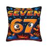 Смешная 67 Шесть Семь Итальянский Мозголом 6 7 Мем Наволочка Дизайн Подушки Чехол для Подушки Ретро Модные Наволочки для Гостиной Дивана