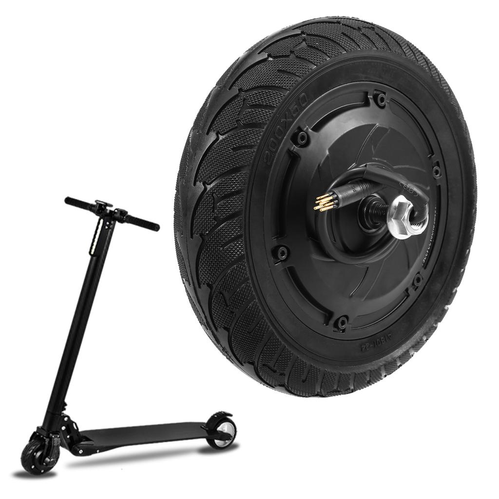 Двигатель для электросамоката 250 Вт, мотор-колесо, переднее колесо, цельная шина, замена приводной шины для Kugoo S1